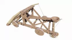 catapult-MEDIEVAL Trebuchet Low-poly 3D model