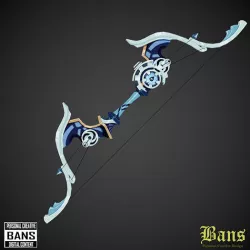 Compound Bow Low-poly 3D model