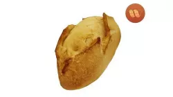 Crusty Italian Bread - Real-Time Scanned Low-poly 3D model