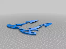 CS:GO Shadow Knife, but printable