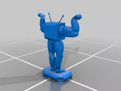 Cursed Buff TV Man