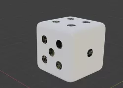 Dado die 3D model