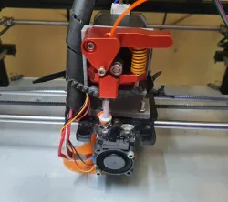 Direct drive extruder mount for FLSUN Cube original carriage