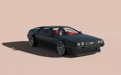 DMC DeLorean 3D model