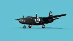 Douglas P70 Night Hawk V02 3D model