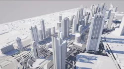 Dubai International Financial Centre 3D model