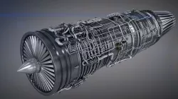Engine  jet 3D model