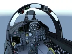 F-15C Cockpit 3D model