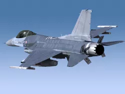 F-16 General Dynamics 3D model