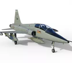 F-5B Freedom fighter 3D model