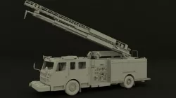 Firetruck Roadrunner 3D model