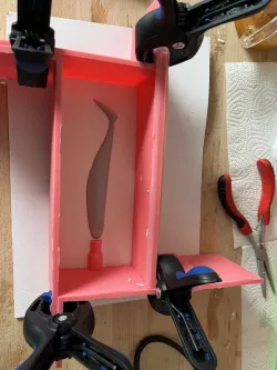 Frame for mold creation