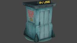 Futurama - Suicide Booth - 3D model