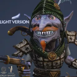 Goblin Bandit Light Version Low-poly 3D model