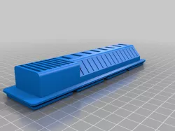 Gridfinity USB, SD card, Micro SD card holder 1x4
