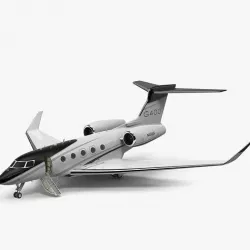 Gulfstream G400 Twin Engine Business Jet 3D model