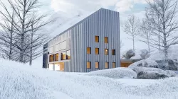 House Chalet Alps - Modern Cottage 3D model