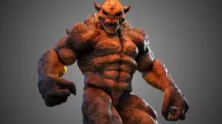 Humanoid Biped Monster  3D model