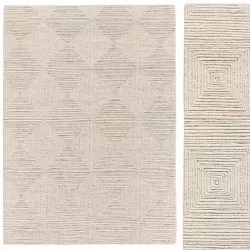  ISHARA HAND-KNOTTED WOOL RUG 3D model