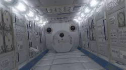 ISS Spaceship Interior 3D model