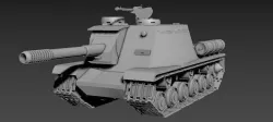 ISU-152  3D model