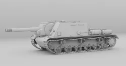 ISU 152 3D model