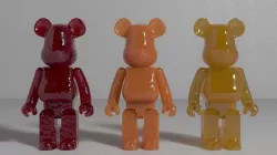  jelly Bear    BearBrick 3D model