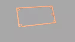 Jonsbo N1 SFX PSU Shim / Gasket