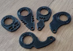 keyrambit, no bearing needed, clicks together