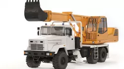 KrAZ 63221 UDS-114 2018 3D model