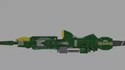 Launcher Striker  Bazooka 3D model