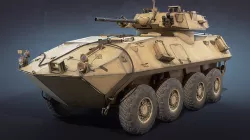 LAV-25 Low-poly 3D model