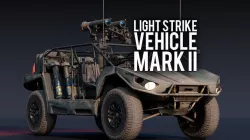 Light Strike Vehicle Mark II with 4k Textures Low-poly 3D model