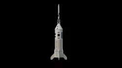 Little Joe 2 Rocket 3D model