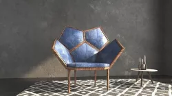 Louis5 chair by Fratelli Boffi Low-poly 3D model