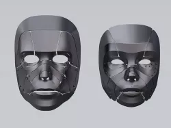 Masks 3D model