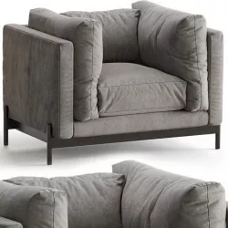 Mea Armchair 3D model
