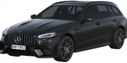 Mercedes-Benz C63 S AMG E Performance Estate 2023 3D model