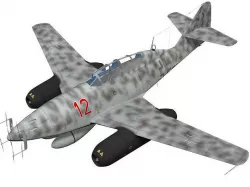 Messerschmitt Me 262 B1U1 3D model