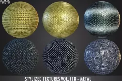 Metal Vol 118 - Stylized Textures Texture