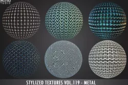 Metal Vol 119 - Stylized Textures Texture