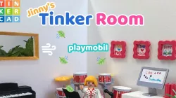 Miniature Frame for Playmobil with Tinkercad