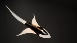 modern epic aircraft jet Low-poly 3D model