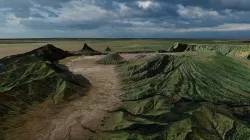 Mount Bromo Volcano Landscape 3D model