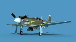 North American A-36A Apache V05 USAAF 3D model