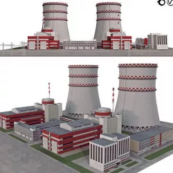  Nuclear power  3D model