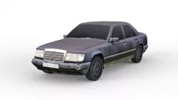 Old Car 6 Scan Low-poly 3D model