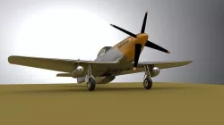 P-51 Mustang 3D model