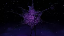 Particle simulation Blender 3D modeling 3D model