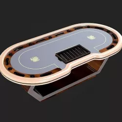 Poker Table Low-poly 3D model